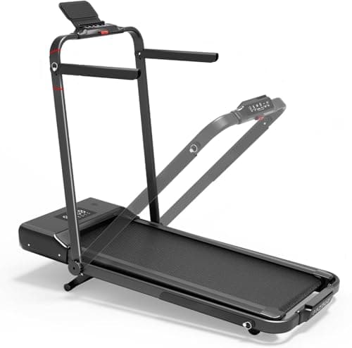DeerRun Foldable Walking Pad Treadmill for Home & Office