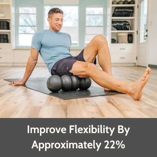 Rollga Foam Roller - High Density Foam Roller for Back Pain Relief, Deep Tissue Massage & Muscle Recovery. Physical Therapy Exercise Tool for Neck, Back, Legs, & Feet. Yoga & Pilates Roller 3
