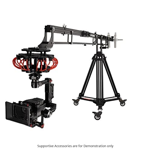 Proaim Alphabet 21ft Jib Crane for DSLR Video Camera, Pan Tilts, Fluid Heads & Gimbals. Adapts Different Lengths, Stable & Secure. Smooth Pan/tilt Moves, for Wide-Angled Pan & Aerial Shots (P-A21-J) 7