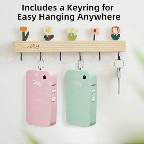 ORGSTA Label Maker, S001 Portable Bluetooth Label Maker Machine with Tape, Thermal Label Printer for Home, Office, School Organization, Wireless Mini Labeler Machine, Pink 7