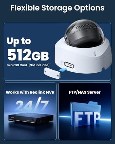 REOLINK Duo 3V PoE, 16MP UHD Dual-Lens PoE Security Camera with 180° Panoramic, Motion Track, Color Night Vision, Smart Detection, 2 Way Talk, IK10 Vandal-Proof, IP67 Weatherproof, No PT Supported 8