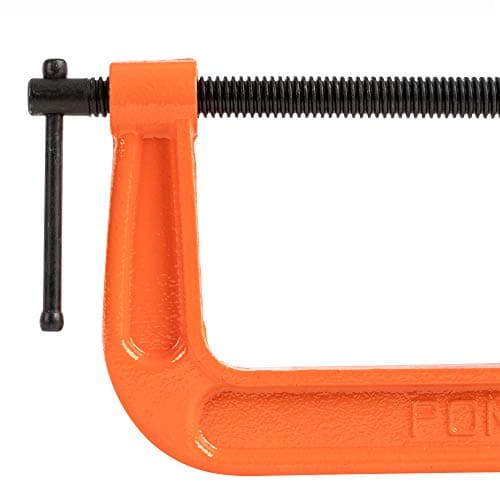 Pony Jorgensen 2660 6-Inch C-Clamp, Orange 9