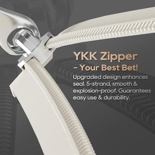 Joyway Carry On Luggage, 20 IN Suitcase Hardside Checked with TSA Lock (Cream, 20'') 5