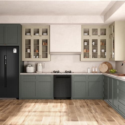 SUNVIVIPRO 24" Built-in Dishwasher, Stainless Steel Dishwasher Machine with Adjustable Racks, 14–16 Place Settings Large Capacity Dish Washer, 8 Wash Programs, Energy Star Certified, Black 5