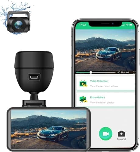 Heaboli Dual Dash Cam Front and Rear, 4K+2K Dash Camera for Cars with Wifi function, Super Night Vision, Loop Recording,24 hour Parking Mode and Screen Saver
