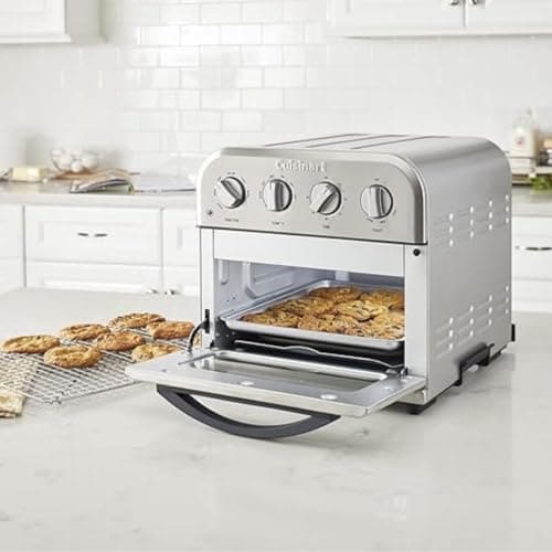 Cuisinart TOA-28 Compact Convection Airfryer Toaster Oven (Stainless Steel, Renewed) 7