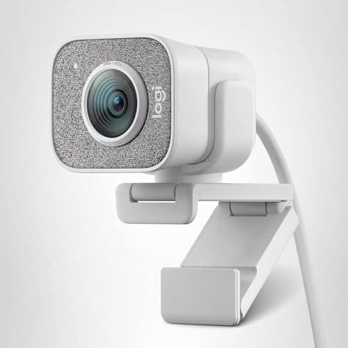 Logitech StreamCam Premium Webcam for Streaming and Content Creation, Full HD 1080p 60 fps,Works with Microsoft Teams, Google Meet, Zoom, Nintendo Switch 2’s new GameChat mode, for PC/Mac– Off-White 11