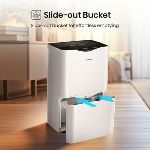 Mora Mora by Hisense 50 Pint Dehumidifier, for Space upto 4,500 Sq. Ft at Home, in Basements and Large Rooms, Energy Star, Quiet Operation,Filter Indicator with Washable Filter, 2 Years Warranty 5