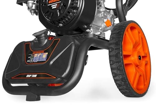 Wen 3400 PSI Gas Pressure Washer with 223cc Engine, 2.7 GPM Flow Rate and Onboard Soap Tank (PW224G) 5