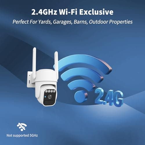 3-Link Solar Camera Outdoor Wireless, Wi-Fi Security Cameras for Home, 360° View, Two-Way Talk, Auto Tracking, Light Alarm, Color Night Vision 8