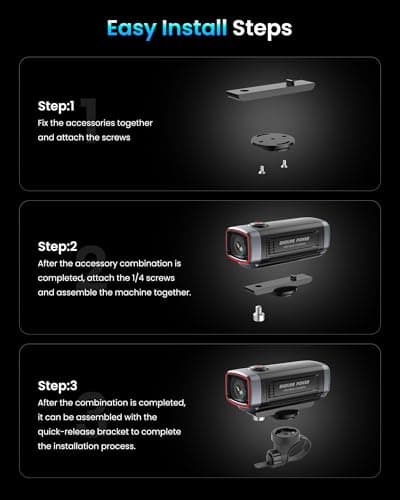 AKEEYO AKY-710Lite 2K30FPS WiFi Action Camera with Ultra HD,Motorcycle Camera/Bike Camera IP66 Waterproof with Loop & Emergency Recording, Parking Monitor,Rechargeable,7.5 Hours Extended Battery 6