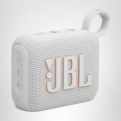 JBL Go 4 - Ultra-Portable, Waterproof and Dustproof Bluetooth Speaker, Big JBL Pro Sound with Punchy bass, 7-Hour Built-in Battery, Made in Part with Recycled Materials (White) 8