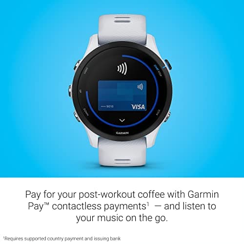 Garmin Forerunner® 255 Music, GPS Running Smartwatch with Music, Advanced Insights, Long-Lasting Battery, White 5