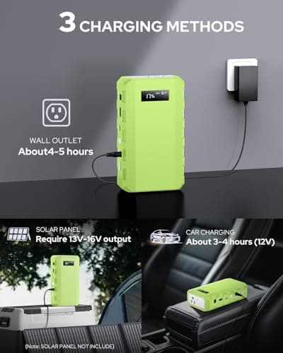 Apowking Power Bank with AC Outlet,65W Portable Laptop Battery Bank Fast Charging,88.8Wh/24000mah Power Station for Outdoor Camping PowerBank Travel Home Power Backup 8