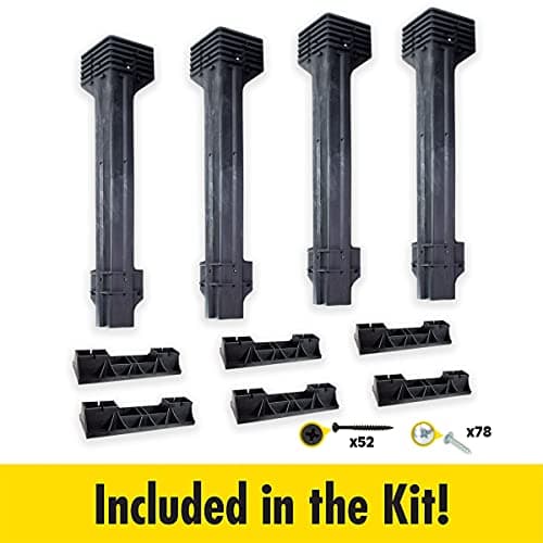 2x4basics 90164MI WorkBench Kit with ShelfLinks, Lumber not included 6