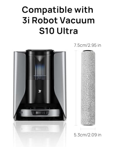 3i S10 Ultra Robot Vacuum and Mop with Roller Mop 9