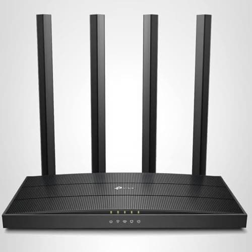 TP-Link AC1200 Gigabit WiFi Router (Archer A6) - Dual Band MU-MIMO Wireless Internet Router, 4 x Antennas, OneMesh and AP Mode, Long Range Coverage 8