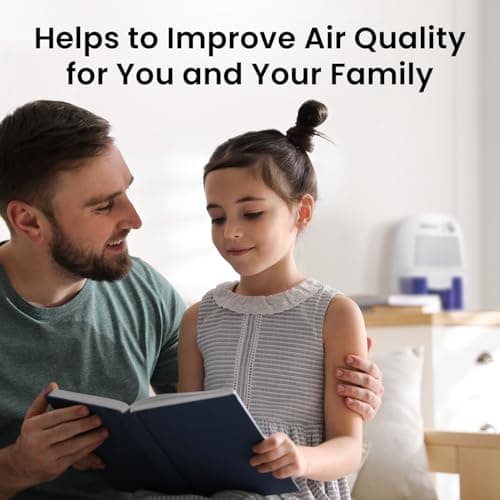 Pro Breeze Dehumidifiers for Home,215sqft Small Dehumidifiers for Room,16oz Tank Portable Closet Dehumidifier Removes Humidity Mini Small Dehumidifier for Bathroom Dehumidifier for Bedroom RV Basement 6