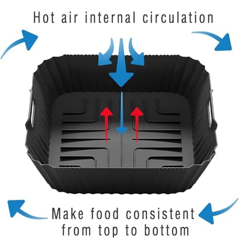 7pcs Accessories for Ninja Air Fryer Pro XL 6-in-1 - AF181 &AF141 6.5 QT Air Fryer, with brushes Clip Spatulas Baking trays Baking Needles Hand Clips,Recipes (6.5QT) 6