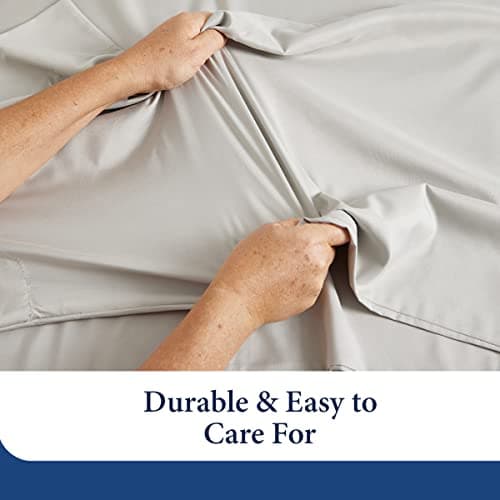 Cosy House Collection Premium Rayon Derived from Bamboo Pillowcase Set of 2 - Ultra Soft, Cooling & Breathable Bedding (Standard/Queen, White) 5