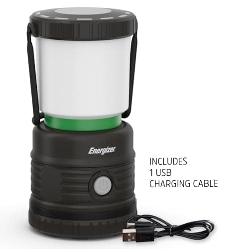 ENERGIZER LED Camping Lantern X1000, Bright and Rugged Tent Light, Water Resistant Lantern for Camping, Hiking, Fishing, Emergency (USB Cable Included) 7