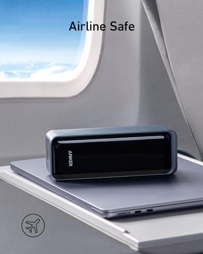 Anker Prime Power Bank, 27,650mAh 3-Port 250W Portable Charger for Travel, TSA-Approved, Smart App, for MacBook Pro/Air, iPhone 16/15/14 Series, Samsung, Laptops, and More 7