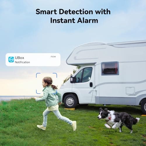 SEHMUA 4G LTE Dual Lens Cellular Security Camera, 12X Hybrid Zoom, No WiFi Needed Outdoor Surveillance, Solar Powered, 2K Color Night Vision, 360° View, Built-in SIM Card, IP65 6