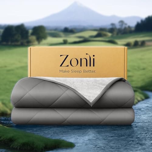 ZonLi Z-Magic 100% Cooling Bamboo Comforter from Viscose, Lightweight All-Season Breathable Bedding Blanket for Hot Sleepers