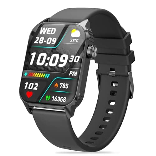 TRAUSI 1.83" HD Touchsreen Smart Watch, 120 Sports Modes Smartwatch with IP67 Waterproof, Fitness Watch for iPhone Android