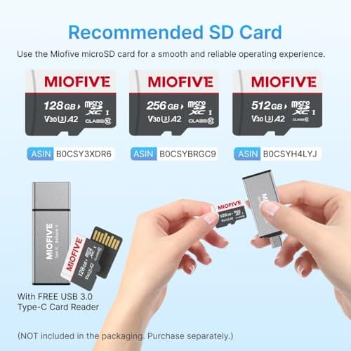 Miofive Smart Dash Cam, 2160P UHD Dash Camera for Cars, Mini S Car Camera with Wi-Fi, GPS, WDR, Night Vision, G-Sensor, App, Loop Recording, Parking Monitor, Time-Lapse 8