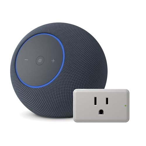 Echo Studio with Legrand Radiant Smart Plug