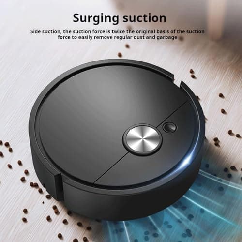 3-in-1 Self-Emptying Robot Vacuum and Mop, Auto Mop & Vacuum for Hardwood Floors & Carpets, Handles Pet Hair (Black) 5