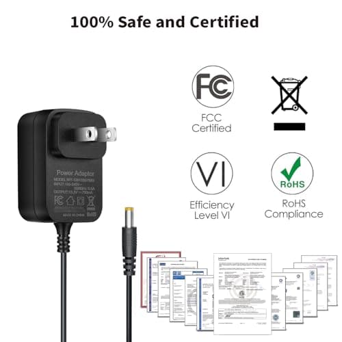 Tonton 13.3V Charger Comaptible with Shark CH950 CH951 UltraCyclone Pro Plus Cordless Handheld Pet Vacuum Cleaner CH950C CH951C CH955 CH963AMZ CH964AMZ, 6FT Charging Cord Power Adapter Replacement 5