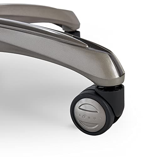 La-Z-Boy Cantania Executive Office Chair with AIR Lumbar Technology and Memory Foam Cushions, Ergonomic Office Chair with Brown Bonded Leather 10