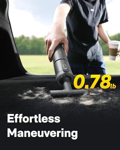 HOTO Handheld Car Vacuum Cleaner Cordless, 4-in-1 Portable Mini Vacuum with 20000Pa Strong Suction, Electric Compressed Air Duster Blower for Car, Desk, Computer, Keyboard, Home, Office Cleaning 5