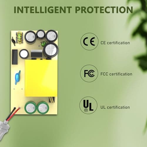 Charger for Black and Decker CHV1410L Dustbuster Cordless Handheld Vacuum Replacement for Black and Decker Power Adapter Supply P/N 90571555-09 5