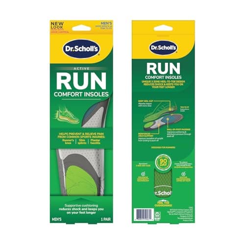 Dr. Scholl's® Run Active Comfort Insoles,Men's, 1 Pair, Trim to Fit Inserts