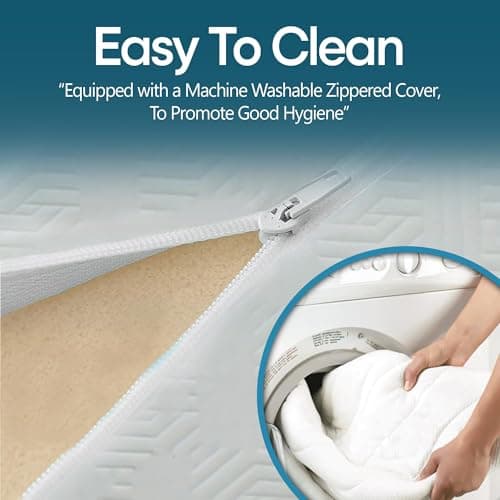 Viscologic Set of 2 Econo 5" Twin Size Mattresses in a Box Cool Resilient Medium Firm Flippable Foam, for Everyone, Kids to Adults | Use with Bunk Bed/Trundle/Platform Bed | CertiPUR-US® Certified 7