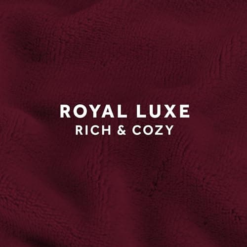 Sunbeam Electric Royal Luxe Microplush Heated Blanket 12 Heat Settings, 12-Hour Selectable Auto Shut-Off, Fast Heating, Warm and Cozy, Dark Cherry Color, Queen, 90" x 84" 7