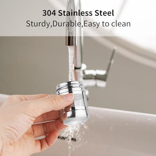 Fri4Free 2PCS Tea Infuser Strainer - Stainless Steel Strainers for Loose Leaf Tea, Steeper, Fine Mesh Ball holder with Chain Hook and Lid, Reusable Filter Bags Diffusers 5