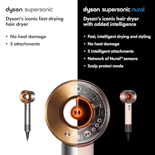 Dyson Supersonic Nural™ Hair Dryer in Ceramic Pink and Rose Gold 13