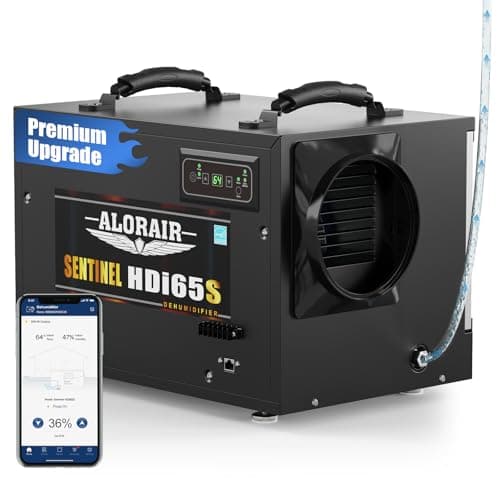 ALORAIR 120 PPD Energy Star Wi-Fi Dehumidifier for Crawl Space, Basement, and Commercial Use, APP Control with Pump and Hose, Compact Auto-Defrost Design