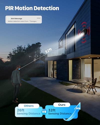 SIIOOE Security Cameras Wireless Outdoor Solar: 2K WiFi Camera for Home Security System - Battery Powered Cam IP66 Waterproof Motion Sensor - Camaras de Seguridad para Casa Inalambricas 7