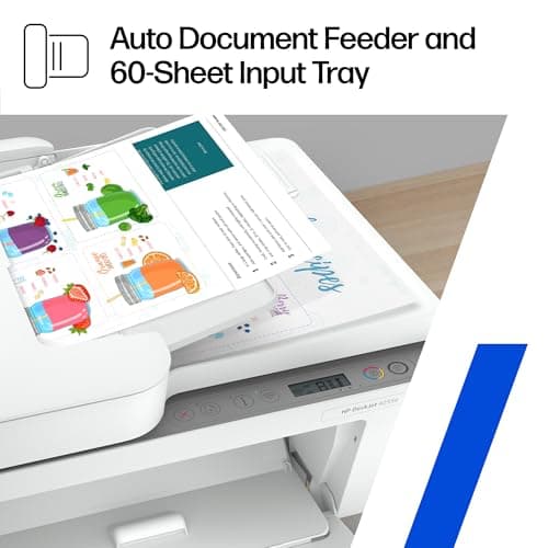 HP DeskJet 4255e Wireless All-in-One Color Inkjet Printer, Scanner, Copier, Best-for-home, 3 month Instant Ink trial included. This printer is only 2.4 ghz capable. AI-enabled (588S6A) 11