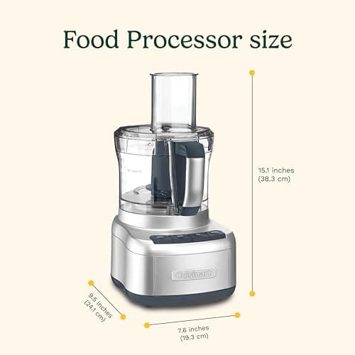 Cuisinart 8 Cup Food Processor - Silver 5