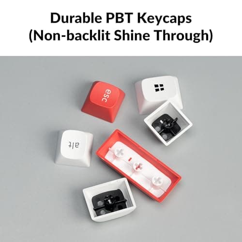 Keychron K4 Pro QMK/VIA Bluetooth Wireless Mechanical Keyboard, 96% Layout Custom Programmable Gaming Keyboard with White Backlit, Hot-Swappable K Pro Red Switch for Mac Windows Linux - White 7