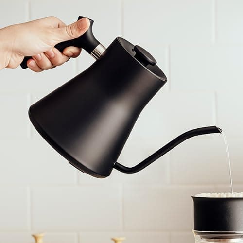 Fellow Stagg EKG Electric Gooseneck Kettle - Pour-Over Coffee and Tea Kettle - Stainless Steel Water Boiler - Quick Heating for Boiling Water - Matte Black 7