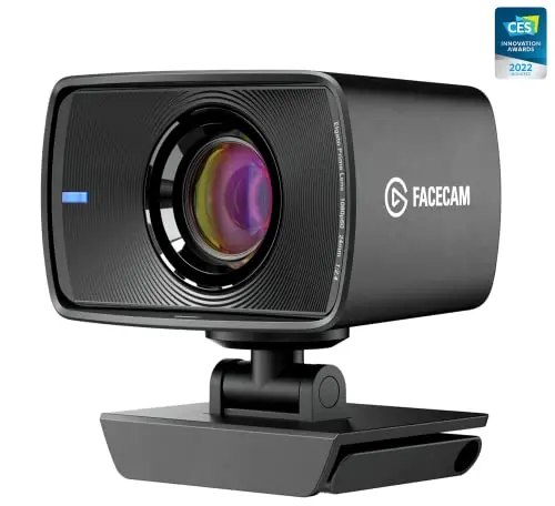 Elgato Facecam - 1080p60 True Full HD Webcam for Live Streaming, Gaming, Video Calls, Sony Sensor, Light Correction, DSLR Style Control, Works with OBS, Zoom, Teams, and more, for PC/Mac (Renewed)