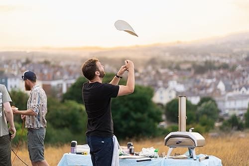 Ooni Karu 12 Multi-Fuel Outdoor Pizza Oven – Reaches 950°F and Cooks 12 Inch Pizzas and More in 60 Seconds - Portable Wood and Gas Grill with Pizza Stone, Dual Fuel Ooni Pizza Oven 7