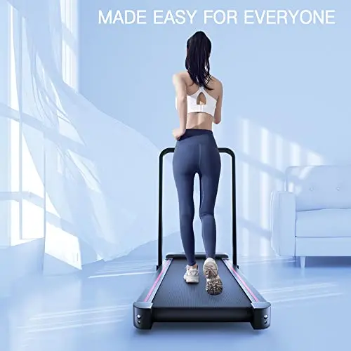 Sperax Treadmill-Under Desk Treadmill-Walking Pad-2 in 1 Folding Treadmill-2.5HP Treadmill-Black 6